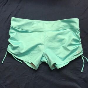 ALO Yoga Mint Athletic Shorts
